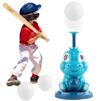 Baseball Džbán Stroj Cartoon Dinosaura Tvarované Baseball Vrhacie Baseball Popper Krytý Vonkajší Baseball Stroj Na Zlepšenie