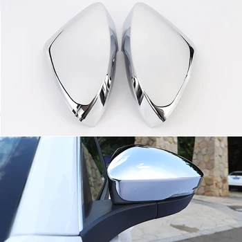 2ks kvalitné Bočné Krídlo Zrkadlo Čiapky Kryt Náhrada Za VW T-ROC 2018-2020 Spätné zrkadlo pokrytie auto diely