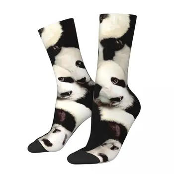 Módne pánske Ponožky Harajuku Pandy Medveď Roztomilé Ponožky Polyester Panda Vzor Grafiky Ženy Ponožky Jar Leto Jeseň Zima