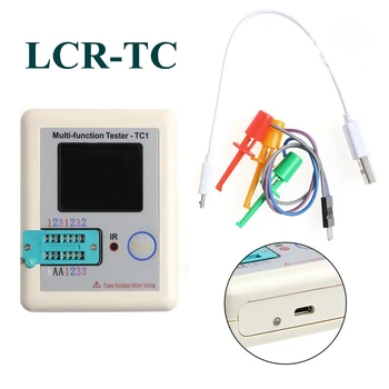 Anglická Verzia Tranzistor Tester LCR-TC Farebný Displej Grafický Displej Hotový Výrobok LCR-T7