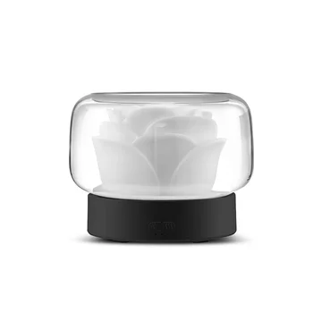 S Teplými a Farebné LED Nočné Lampy Humidificador 400 ML Moutain View Aróma Difuzér, BPA Free Esenciálny Olej Aromaterapia Difusor