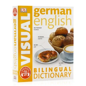 DK nemecko-anglický Bilingválny Vizuálny Slovník Pôvodného Jazykového Vzdelávania Knihy