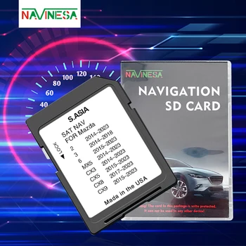Južná Ázia Mapy Pre Mazda 2/3/6/MX5/CX3/CX5/CX8/CX9 Vozidla Pripojte 1 Navigáciu 2023 Verzia Software Update Sat Navi 8GB
