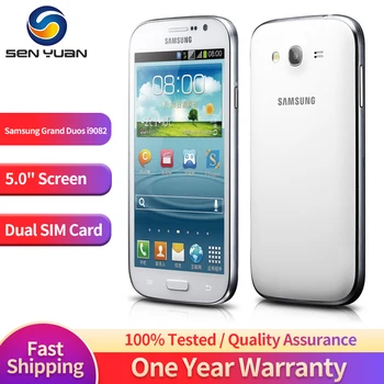 Pôvodné Odomknutý Samsung Galaxy Grand I9082 3G Mobilný Telefón 5.0