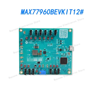 MAX77960BEVKIT12# MAX77960BEFV12+, USB, C buck-boost nabíjačky, riadenie napájania-batéria