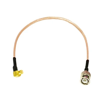 Nový Modem Koaxiálny Kábel BNC Male Na MCX Konektor Pravý Uhol Konektora RG316 Pigtail 15 CM 6