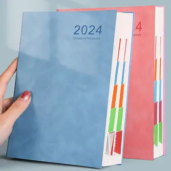 Robenie Si Poznámok Agendy 2024 A5 Notebook Do Zoznamu Čas Organizátor 365 Dní Poznámkový Blok Diár Týždenný Mesačný Vestník Program Plánovač