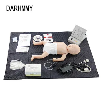 DARHMMY Rozšírené Dieťa CPR Model,Baby Prvej Pomoci CPR Školenia Manikin Figuríny s ovládaním