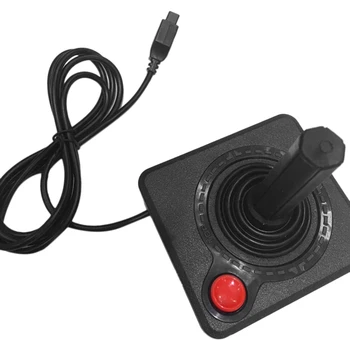 2 ks pre Atari 2600 Hier Rocker Herný Ovládač ovládač s 4-Way Páku a Jednej Akcii Tlačidlo Retro Gamepad Príslušenstvo