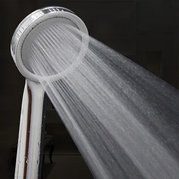 Booster Sprcha Sprcha Hlavu Domov Zlepšenie 1pc ABS Plast Ruke Držať Striebro kúpeľňové Doplnky Vysokej Kvality