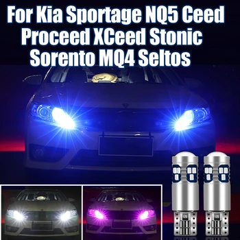 Pre Kia Sportage NQ5 Ceed Pokračovať XCeed Sorento MQ4 Seltos Stonic 2020 2021 2022 2023 2024 Auto LED Parkovacie Svetlá Príslušenstvo