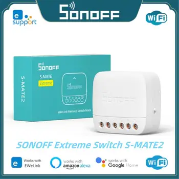 SONOFF S-MATE2 Extrémne Prepínač Mate EWeLink-Diaľkové Ovládanie Cez Smart Switch Pre Smart Home Pracovať S Alexa Domovská stránka Google IFTTT
