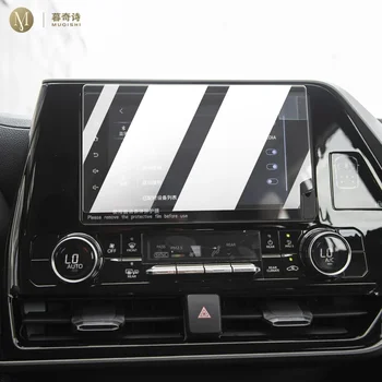 Pre Toyota Highlander 2022-2024Car Interiéru Centrum šetriča obrazovky konzoly kalenie skla film Proti poškriabaniu odtlačkov prstov Accessorie