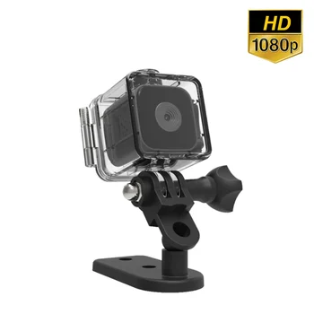 SQ28 1080P Mini Fotoaparát s Vodotesný Kryt HD Smart Nočné Videnie Indoor Kamera Security Vzdialený Pohľad Cam podpora TF Kariet