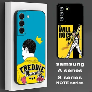 Freddie Mercury Kráľovná Telefón Prípade 2023 Nový Samsung S23 Ultra S9 Plus S10 S20 S21 FE S30 S22 Pro S30 Note10 Note20 Shell Kryt