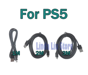 1m 2m 3m Typu C, USB Nabíjací Kábel pre Sony PS5 Xbox série X S Radič Switch Gamepad NS Lite Napájací Kábel Kábel