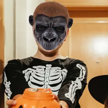 Gorila Maska 3D Photo Prop Šimpanz Maska na Sviatok veľkej Noci Halloween
