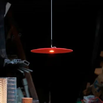 Nordic Tvorivé UFO Prívesok Svetlo Moderný Minimalistický Iron Art Svietidlo pre Reštaurácia Jedálenský Stôl Kuchyňa Hotel LED Lustre