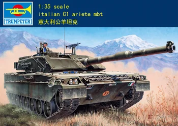 Trumpeter 00332 1/35 taliansky C-1 Ariete MBT Tank Model