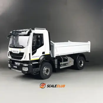 Scaleclub Model 1/14 Pre Iveco Hydraulické Dump Truck 4×4 RTR S Maľovať, Hrať Pre Tamiya Rc Nákladných Prívesov Vyklápač Pre Lxy Lesu