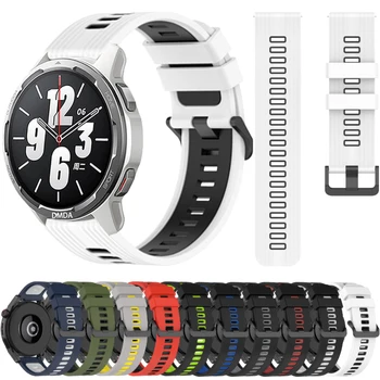 Športové Silikónové Smart Kapela Popruhy Pre Xiao Sledovať S1 Pro / Aktívne Náramok Mi Watch Global Verzia/Watch Color 2 22 mm Náramok