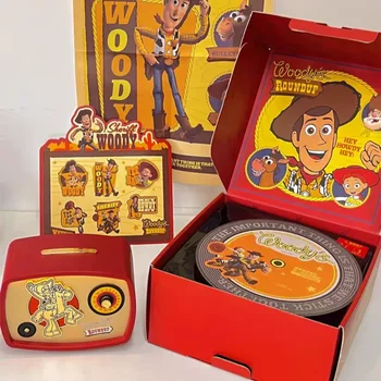 Disney Toy Story 4 Woody Retro Bluetooth Reproduktor Karikatúra Holka Bezdrôtový Prenosný Roztomilý Reproduktor Creative Vianočný Darček K Narodeninám