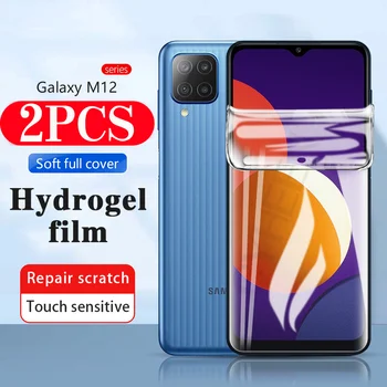 2 ks hydrogel fólia pre Samsung A02 A12 A72 A33 A22 5G A42 A04 A24 4G A34 A54 5G mäkké plné pokrytie screen protector ochranná fólia