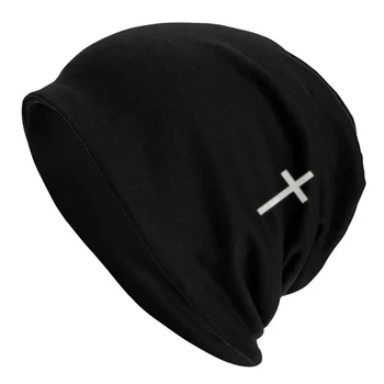 Christian Kapoty Homme Cool Pletený Hat Pre Mužov, Ženy, Jeseň, Zimu Teplé Náboženské Ježiš Čiapky Čiapky
