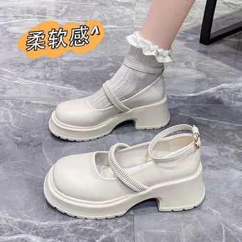 Topánky Lolita Ženy Japonskom Štýle Mary Jane Topánky Ženy Ročník Dievčatá Vysokým Podpätkom Platformu Študent veľká veľkosť