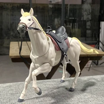 【Na Sklade] vyzýva Kôň Obrázok Anime Zvieratá Akcie 1/12 Hnuteľného Kôň pre Figma Bábiky Hračky Model