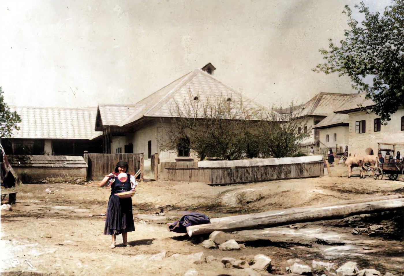 Historická fotografia, dodatočne kolorovaná